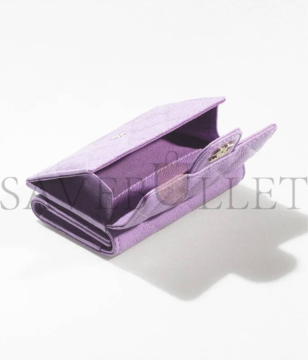 Ch*el classic small flap wallet ap0230 y33352 nh623 (12*7.5*2.5cm)